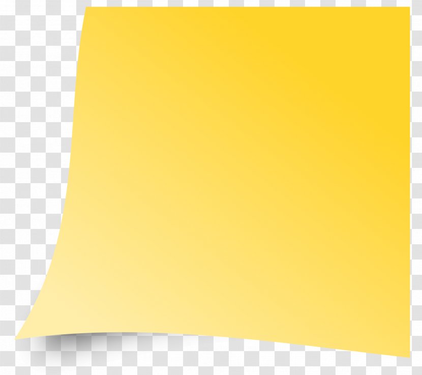 Paper Post-it Note Sticker - Sticky Transparent PNG