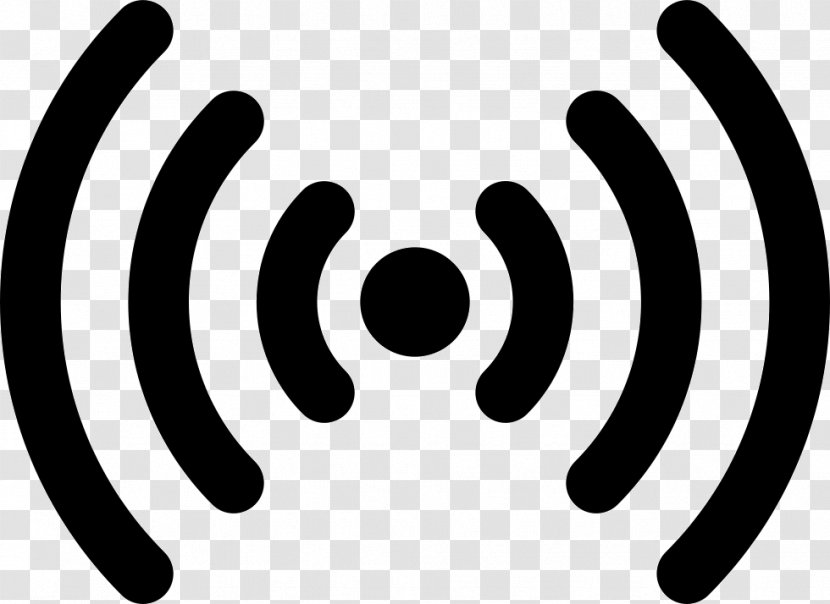 Wi-Fi Hotspot Signal - Black - Lead Symbol Transparent PNG
