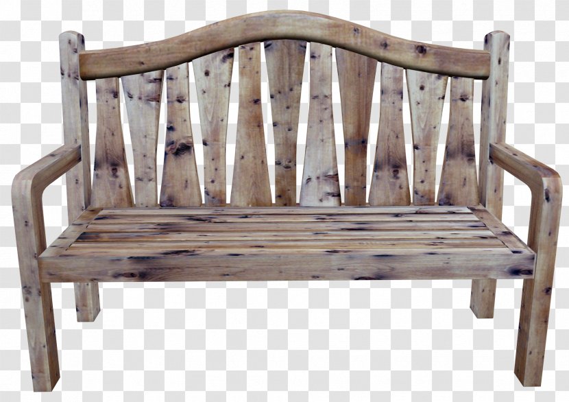 Bench Furniture Clip Art - Outdoor - Wood Transparent PNG