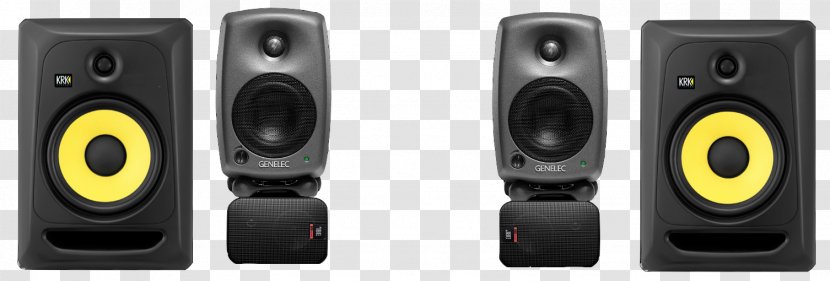 Studio Monitor Loudspeaker Sound Audio Microphone - Digital Workstation - Recording Transparent PNG