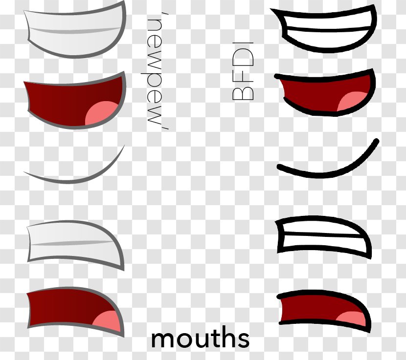 Mouth Smile Clip Art - Tree - Pictures Of Cartoon Mouths Transparent PNG