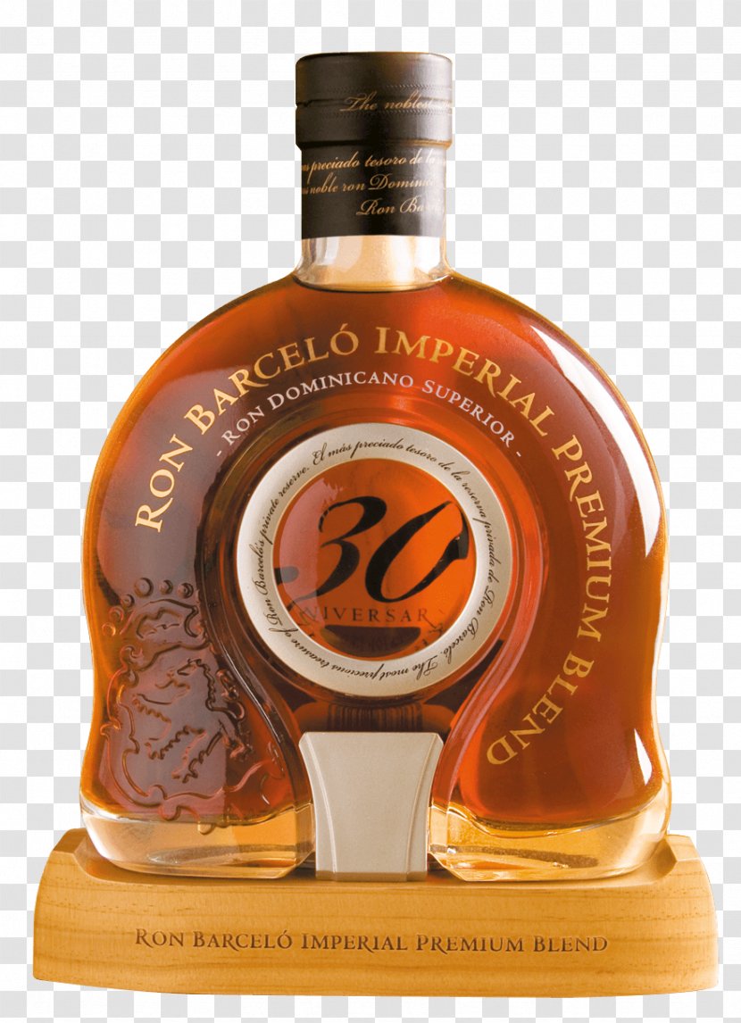 Barcelo Imperial 30 Anniversario Rum Ron Dark Whiskey - Liquor - Nescafe Blend 43 Transparent PNG
