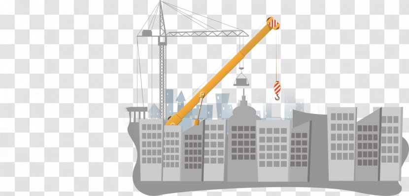Building Architectural Engineering Drawing - Crane Architecture Transparent PNG