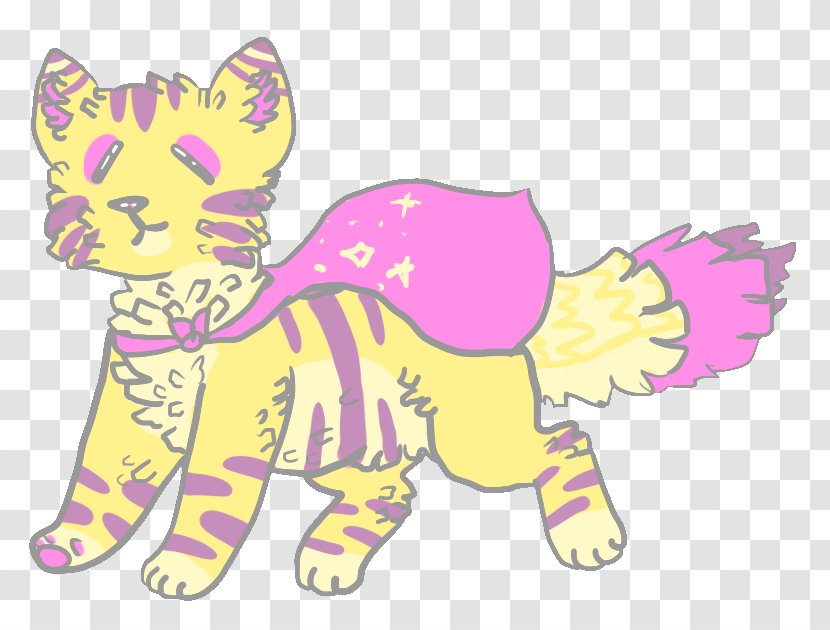 Cat Kitten Mammal Whiskers - Pink - Pinata Transparent PNG