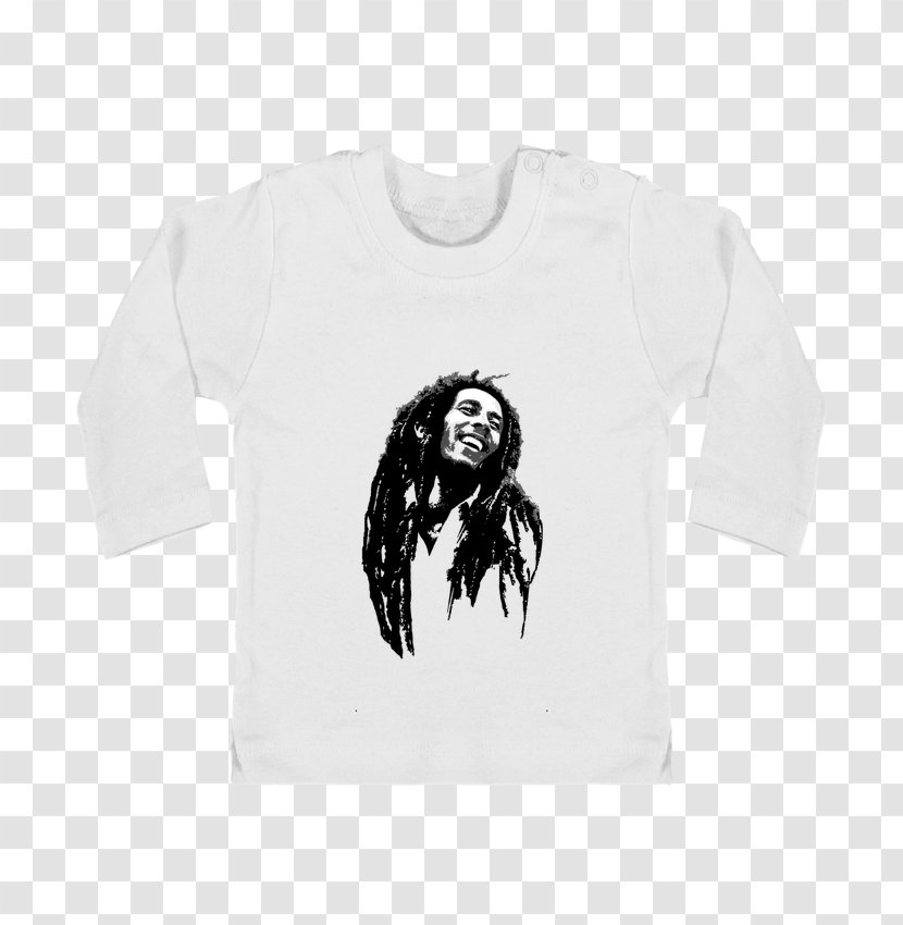 Long-sleeved T-shirt Bluza Tote Bag - Bob Marley Transparent PNG