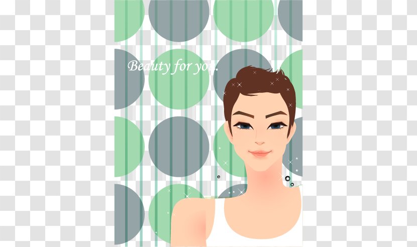 Cartoon Drawing Illustration - Heart - Hand-painted Pattern Fashionable Women Transparent PNG