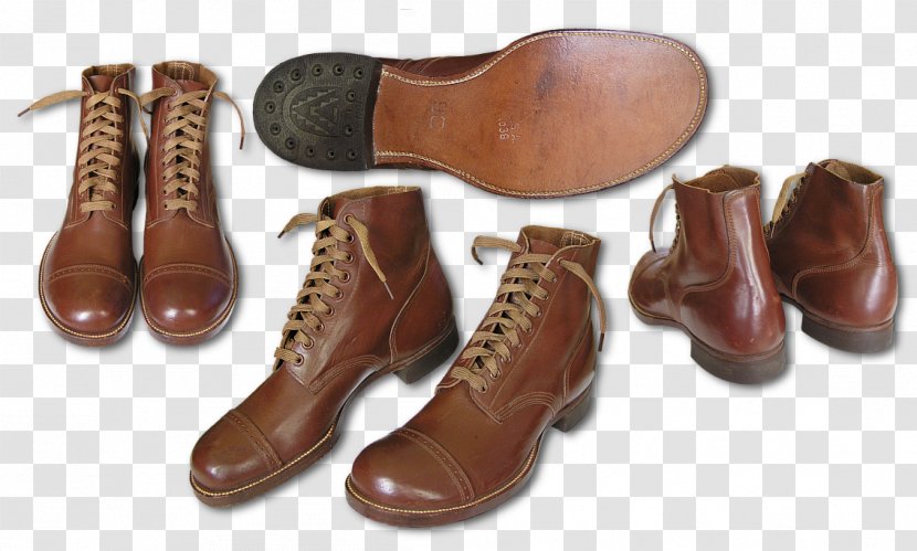 Servis Shoes Combat Boot Footwear - Caramel Color - Army Soldier Transparent PNG