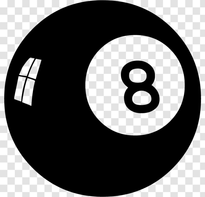 Magic 8-Ball Eight-ball Billiard Balls Billiards - Brand Transparent PNG