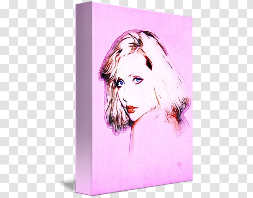 Acrylic Paint Pink M Art Resin - Smile - Debbie Harry Transparent PNG