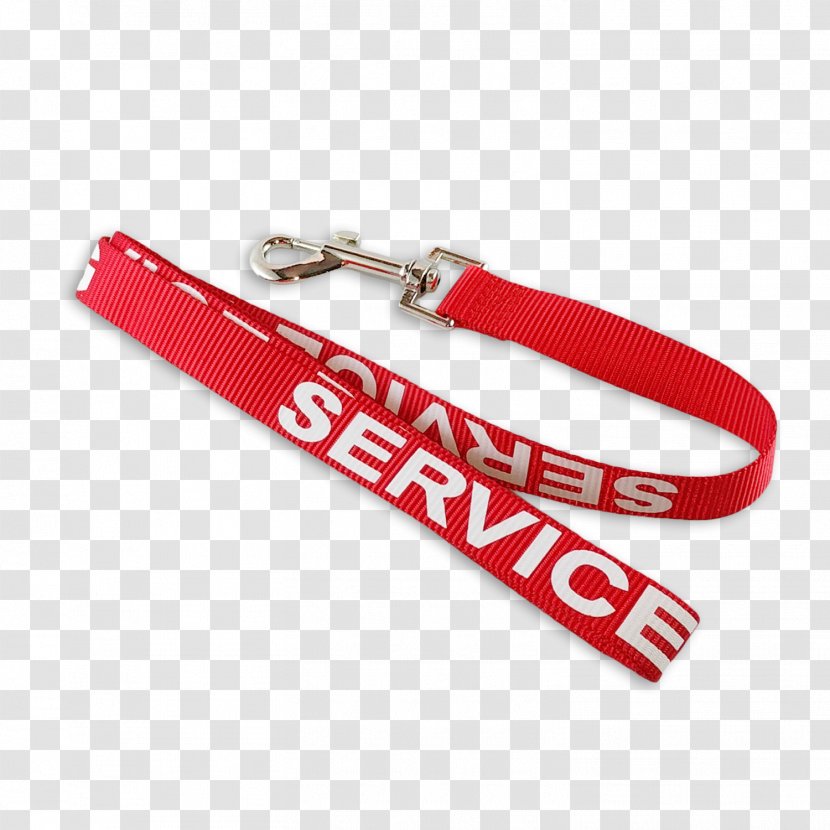 Leash Service Dog Strap Animal - Nylon Transparent PNG