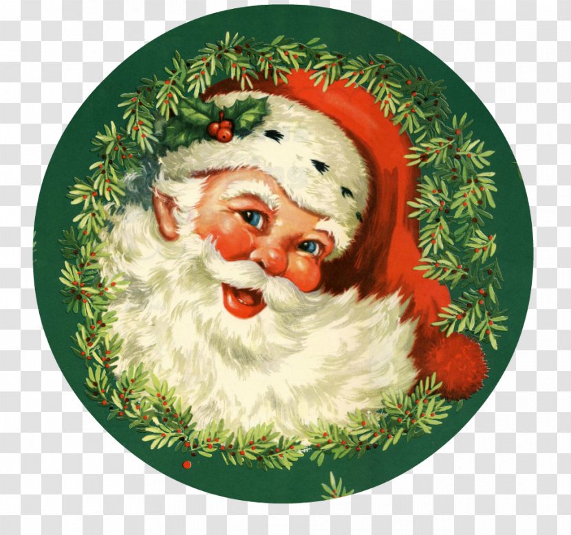 Santa Claus Paper Christmas Ornament Baby - Decoration Transparent PNG