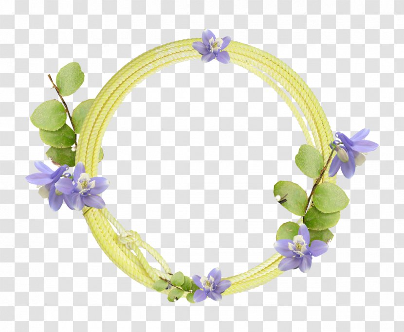 Purple Flower - Body Jewellery - Bracelet Iris Transparent PNG