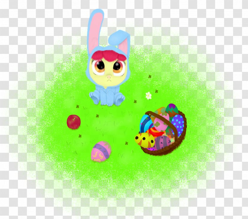 Apple Bloom Easter Bunny DeviantArt - Rabbit Transparent PNG