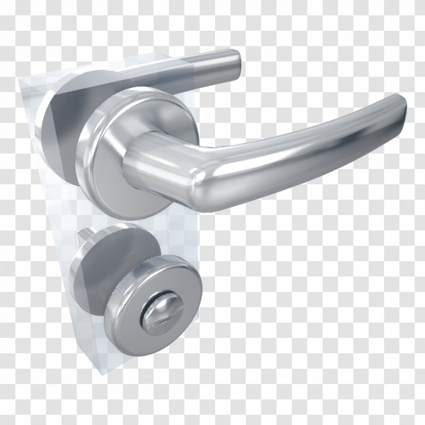 Door Handle Product Design Angle - Silhouette Transparent PNG