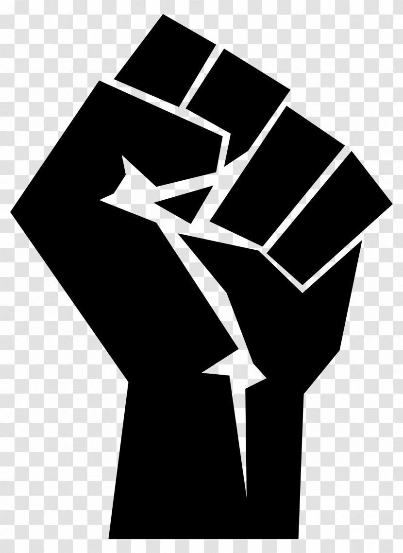 African-American Civil Rights Movement Black Power Raised Fist Panther Party African American - Hand Transparent PNG
