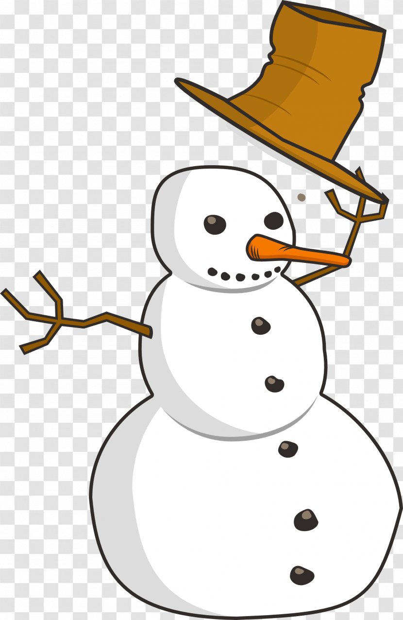 Snowman Drawing Clip Art - Headgear Transparent PNG