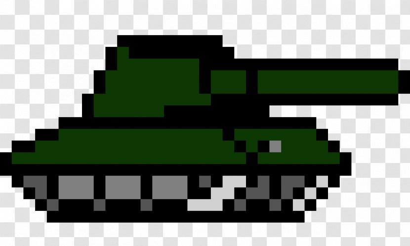 Pixel Art Minecraft Tank - Old Age Transparent PNG