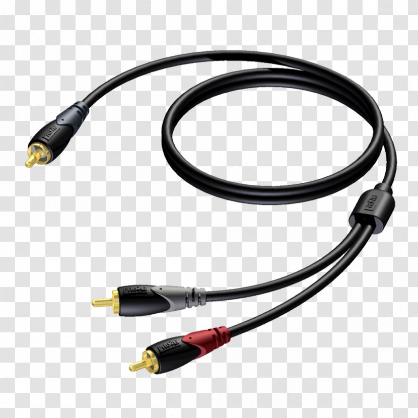 RCA Connector Phone XLR Electrical Cable Stereophonic Sound - Data Transfer Transparent PNG