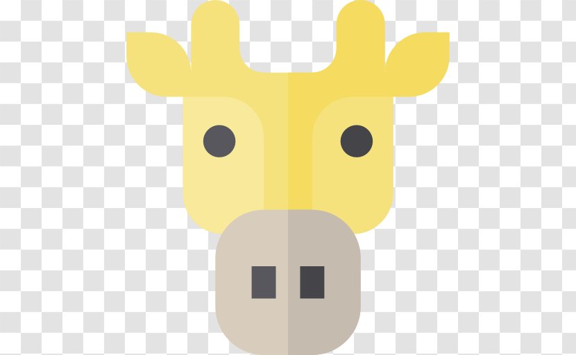 Giraffe Reindeer Snout Clip Art - Mammal Transparent PNG