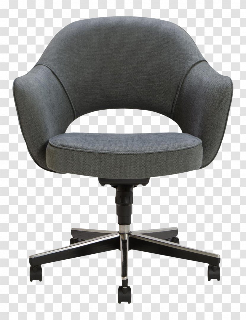 Office & Desk Chairs Swivel Chair Eames Lounge - Eero Saarinen Transparent PNG
