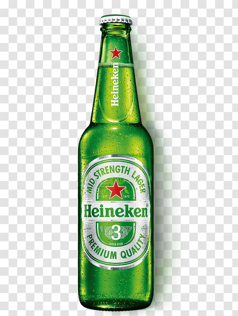 Heineken Premium Light Pale Lager Beer - Alcohol By Volume Transparent PNG