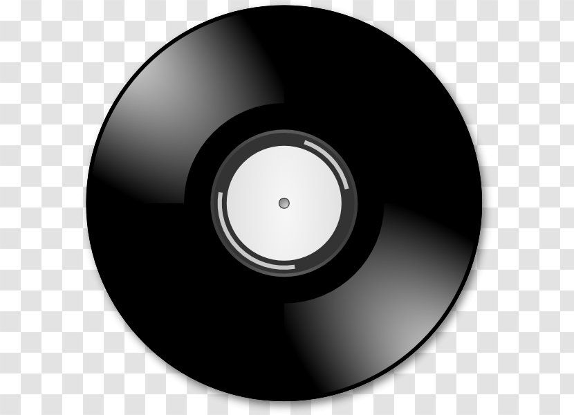 Phonograph Record Disc Jockey Clip Art - Flower - Player Transparent PNG