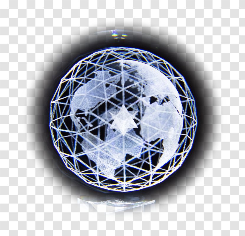 Cobalt Blue Light Sphere - Diamond Transparent PNG
