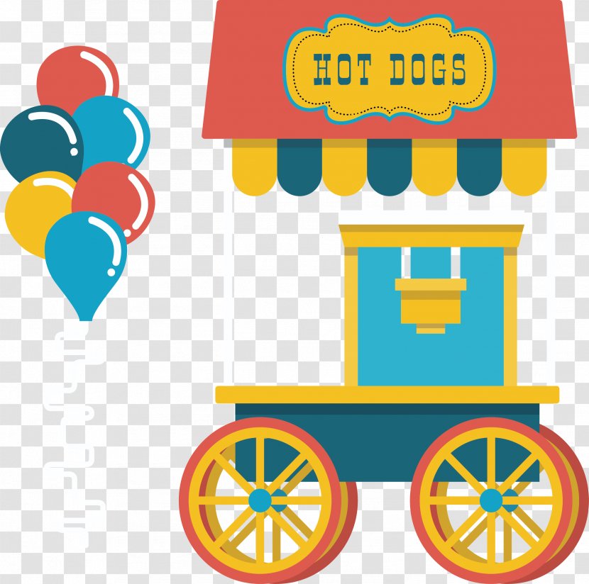 Amusement Park Illustration - Balloon - Kids Toys Transparent PNG