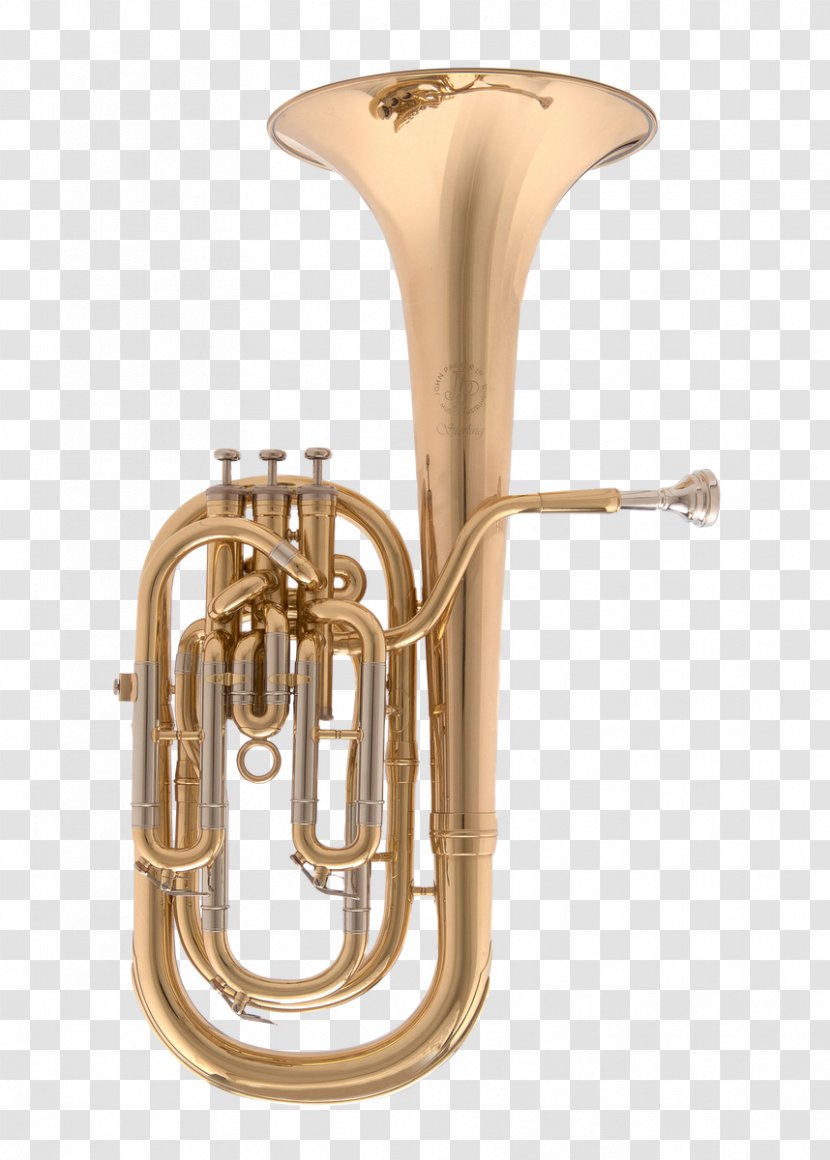 Saxhorn Tenor Horn Euphonium Flugelhorn Baritone - Trombone - Instrument Transparent PNG