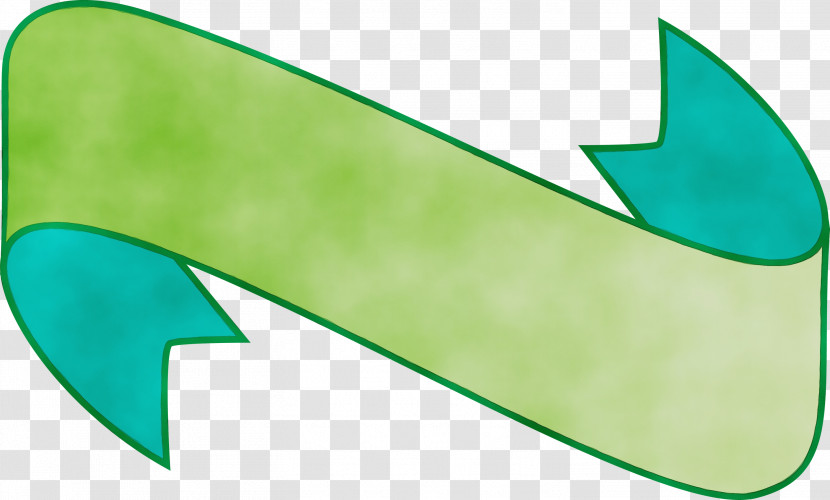 Green Line Flag Wing Transparent PNG