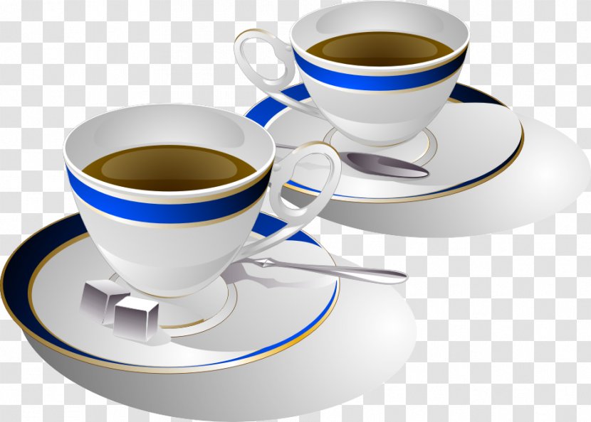 Coffee Cup Espresso Cafe - White Glass Transparent PNG