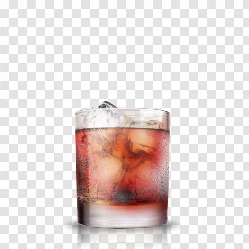 Whiskey Cocktail Vodka Negroni Black Russian - Ice Cubes Transparent PNG