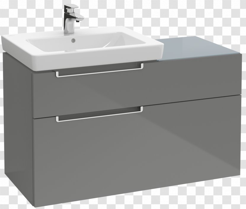 Villeroy & Boch Bathroom Ceramic Sink Cabinetry - Drawer Transparent PNG