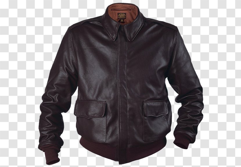 A-2 Jacket Flight Leather - Lining Transparent PNG
