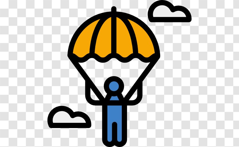 Paragliding Parachuting Parachute Icon - Share Transparent PNG