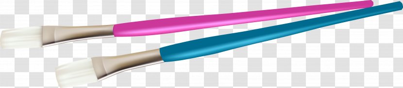 Brush Purple - Paintbrush Boder Transparent PNG