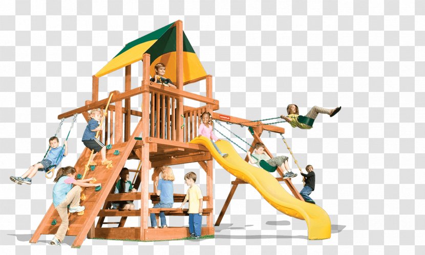 Playground Swing Outdoor Playset Wood - World Transparent PNG