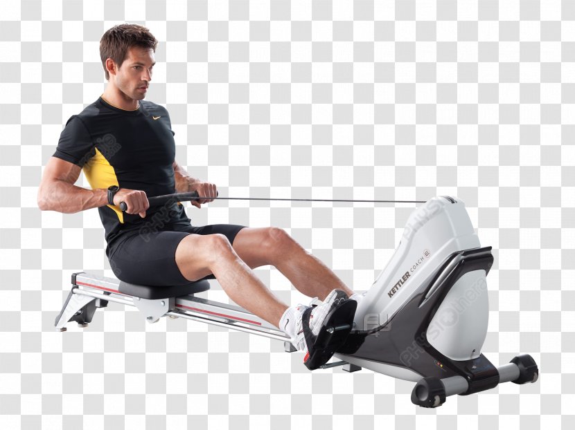 Rowing Machine Workouts Indoor Rower Aerobic Exercise - Arm Transparent PNG