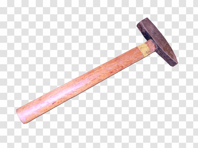 Hammer 0 Iron Handle - Splitting Maul - Wooden Child Transparent PNG
