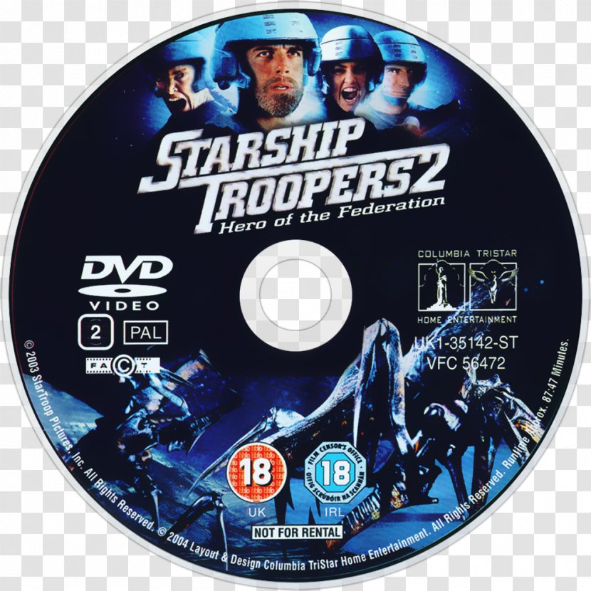 Compact Disc 0 DVD Brand - Starship Troopers Transparent PNG