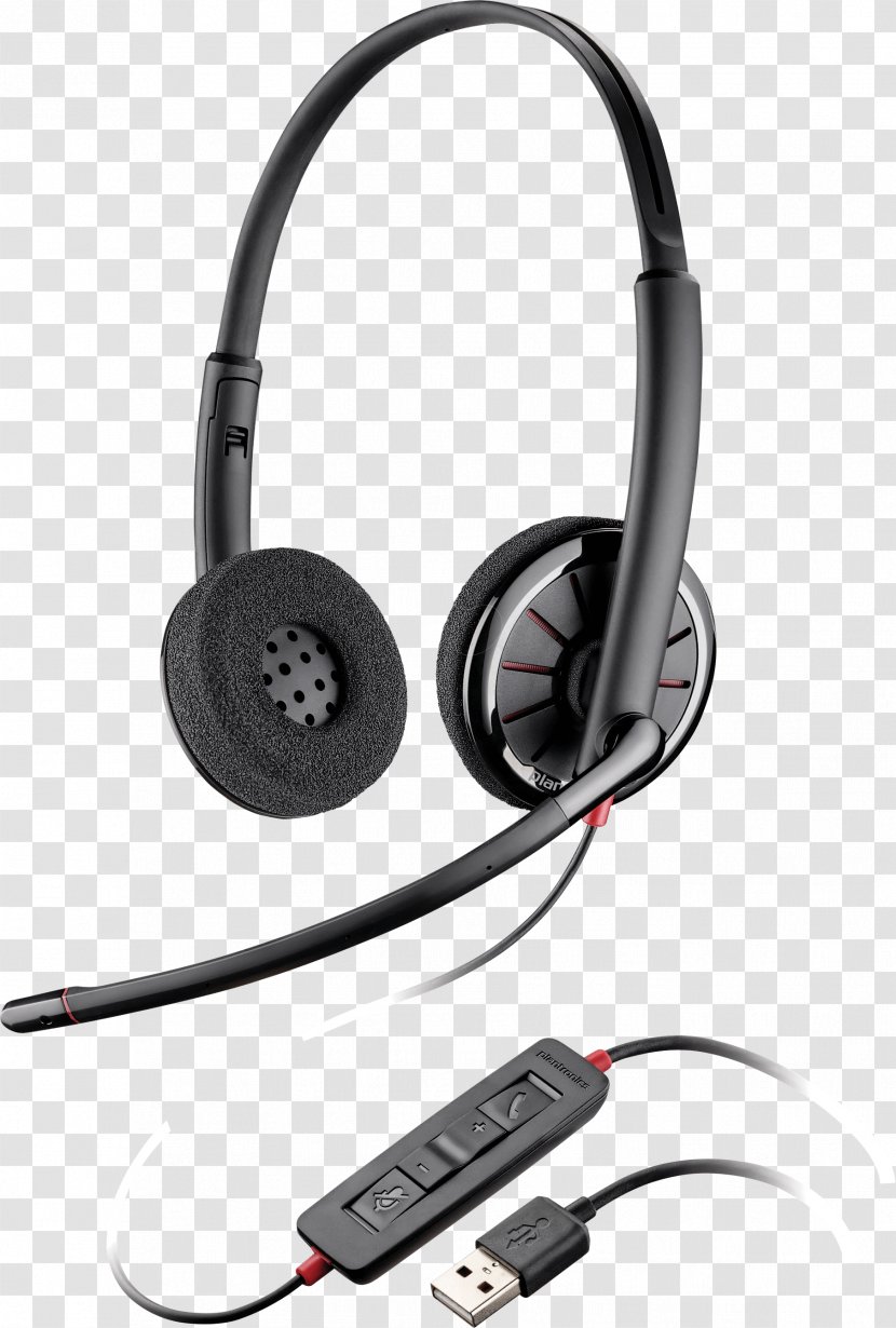 Plantronics Blackwire 320 Unified Communications Headphones Microphone 5220 USB-C - 725 - Headset Transparent PNG