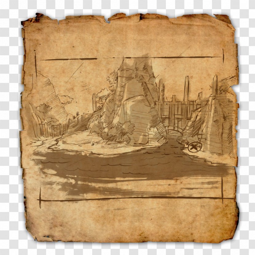 The Elder Scrolls Online Rift Treasure Map - Video Game Transparent PNG