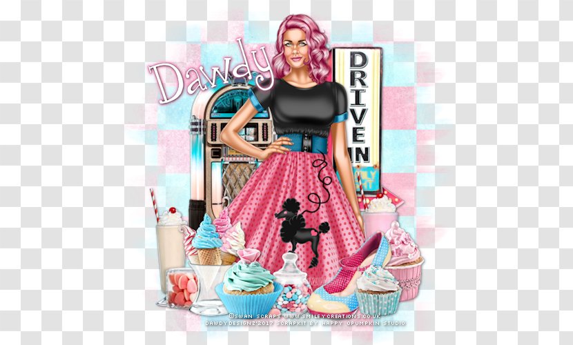 Barbie Product Pink M - Heart - Poodle Dress Transparent PNG