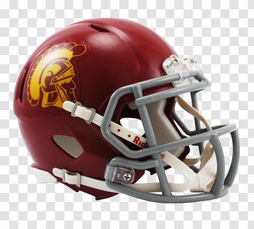 USC Trojans Football University Of Southern California American Helmets Riddell - National Collegiate Athletic Association Transparent PNG