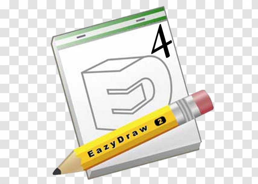 Eazydraw MacOS Application Software Computer Program - Yellow - Apple Transparent PNG