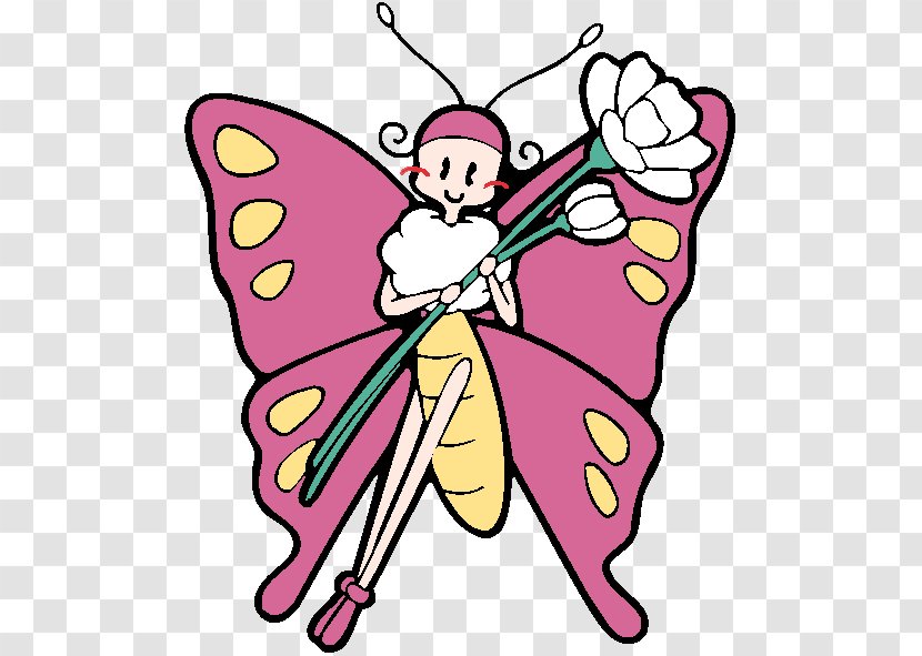 Insect Butterfly Fairy Cartoon - Frame Transparent PNG