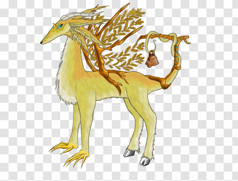 Canidae Deer Horse Dog - Cartoon - Autumn Forest Transparent PNG