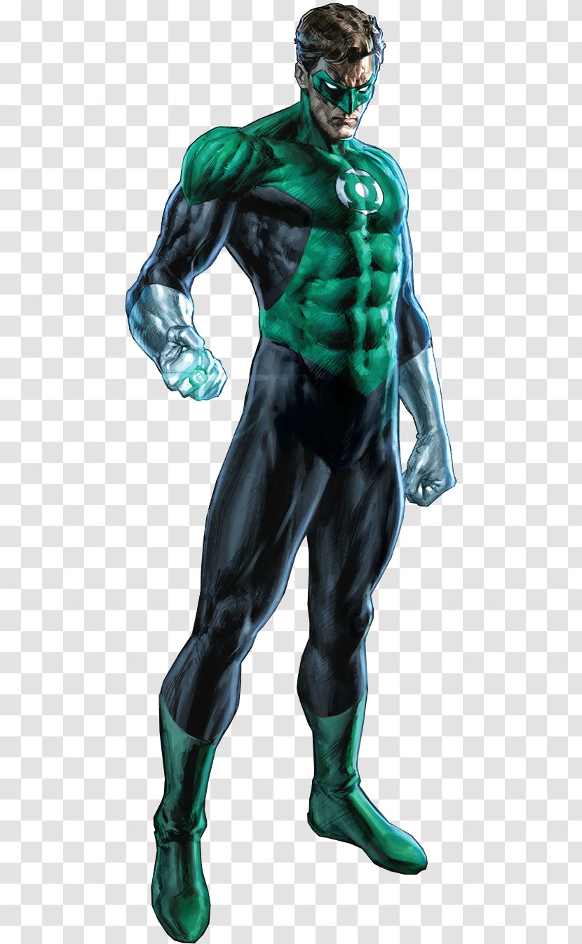Green Lantern Corps John Stewart Hal Jordan Sinestro - Muscle - Dc Comics Transparent PNG