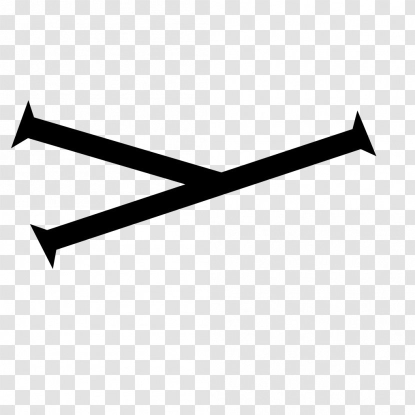 Ranged Weapon Line Angle Font Transparent PNG