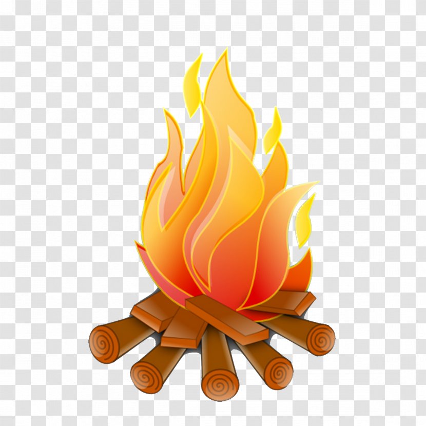 Campfire Firelog Combustion Clip Art - Fire Transparent PNG